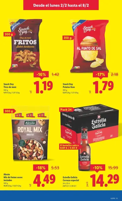 Ofertas de Lidl España de 2 a 8 febrero 2026 ofertas semanales - Página 17