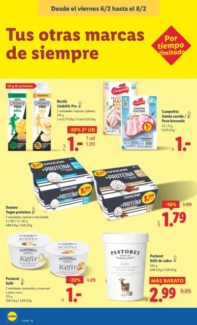 Ofertas de Lidl España de 2 a 8 febrero 2026 ofertas semanales - Página 30