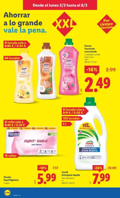 Ofertas de Lidl España de 2 a 8 febrero 2026 ofertas semanales - Página 16