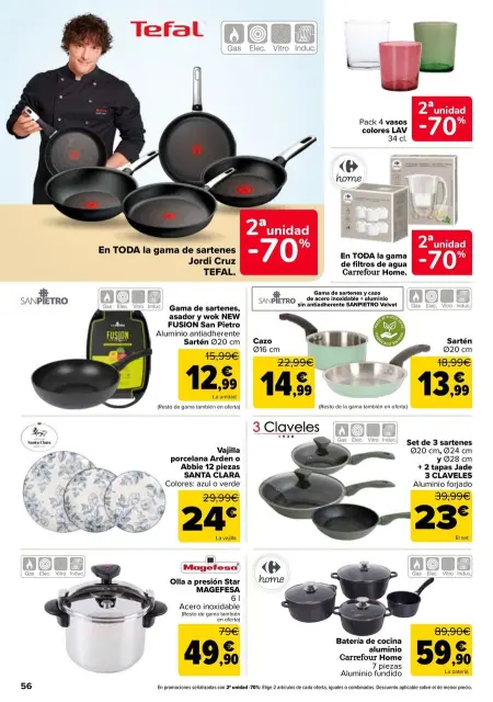Ofertas de Carrefour España de 27 enero a 11 febrero 2026 50% QUE VUELVE + 2ªUD. A%L -70 - Página 56