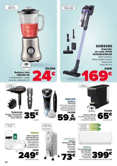 Ofertas de Carrefour España de 27 enero a 11 febrero 2026 50% QUE VUELVE + 2ªUD. A%L -70 - Página 74