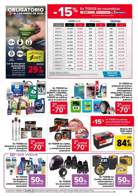 Ofertas de Carrefour España de 27 enero a 11 febrero 2026 50% QUE VUELVE + 2ªUD. A%L -70 - Página 61