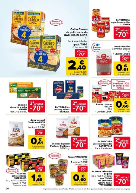 Ofertas de Carrefour España de 27 enero a 11 febrero 2026 50% QUE VUELVE + 2ªUD. A%L -70 - Página 26