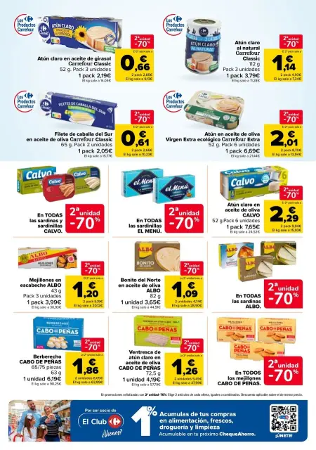 Ofertas de Carrefour España de 27 enero a 11 febrero 2026 50% QUE VUELVE + 2ªUD. A%L -70 - Página 28
