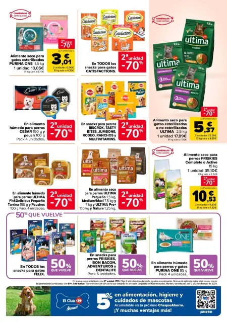 Ofertas de Carrefour España de 27 enero a 11 febrero 2026 50% QUE VUELVE + 2ªUD. A%L -70 - Página 43