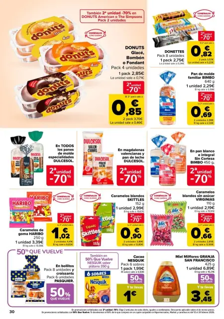 Ofertas de Carrefour España de 27 enero a 11 febrero 2026 50% QUE VUELVE + 2ªUD. A%L -70 - Página 30