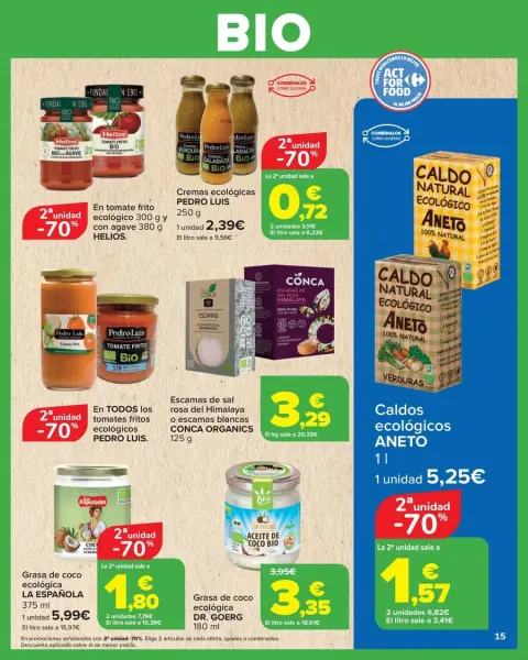 Ofertas de Carrefour España de 27 enero a 11 febrero 2026 Ofertas BIO - Página 15