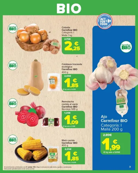 Ofertas de Carrefour España de 27 enero a 11 febrero 2026 Ofertas BIO - Página 3