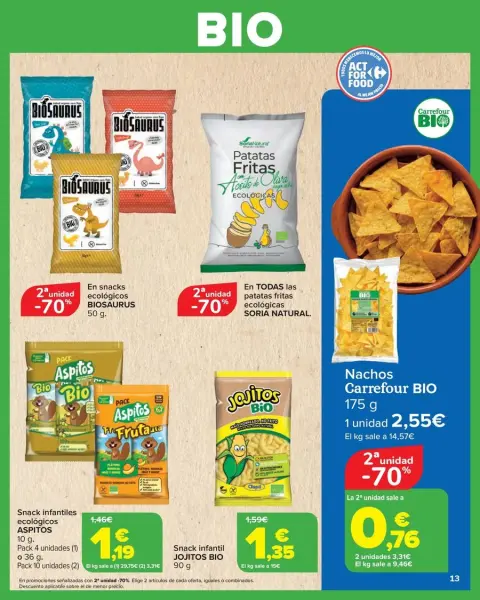 Ofertas de Carrefour España de 27 enero a 11 febrero 2026 Ofertas BIO - Página 13