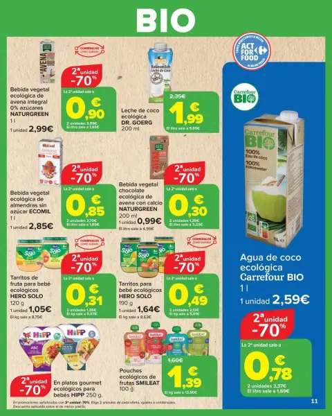 Ofertas de Carrefour España de 27 enero a 11 febrero 2026 Ofertas BIO - Página 11