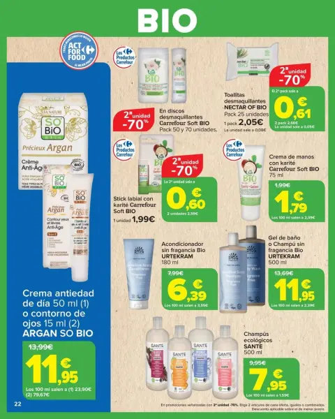 Ofertas de Carrefour España de 27 enero a 11 febrero 2026 Ofertas BIO - Página 22