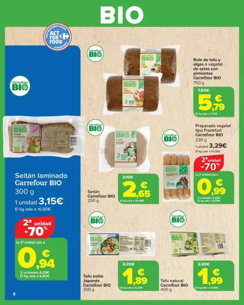 Ofertas de Carrefour España de 27 enero a 11 febrero 2026 Ofertas BIO - Página 8