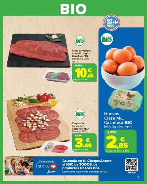 Ofertas de Carrefour España de 27 enero a 11 febrero 2026 Ofertas BIO - Página 5