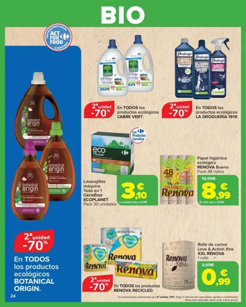 Ofertas de Carrefour España de 27 enero a 11 febrero 2026 Ofertas BIO - Página 24