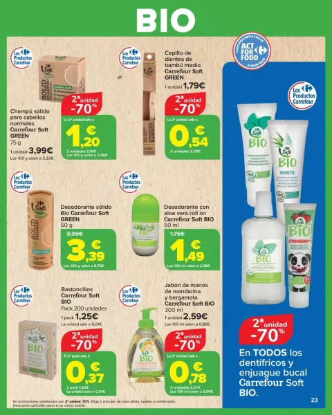 Ofertas de Carrefour España de 27 enero a 11 febrero 2026 Ofertas BIO - Página 23
