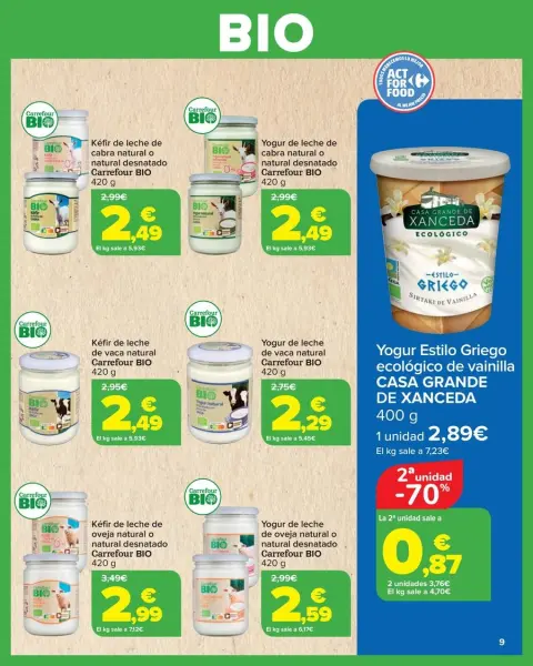Ofertas de Carrefour España de 27 enero a 11 febrero 2026 Ofertas BIO - Página 9