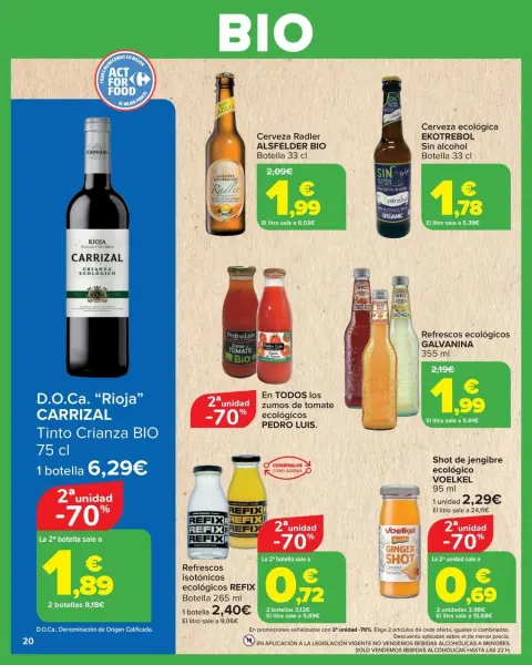 Ofertas de Carrefour España de 27 enero a 11 febrero 2026 Ofertas BIO - Página 20