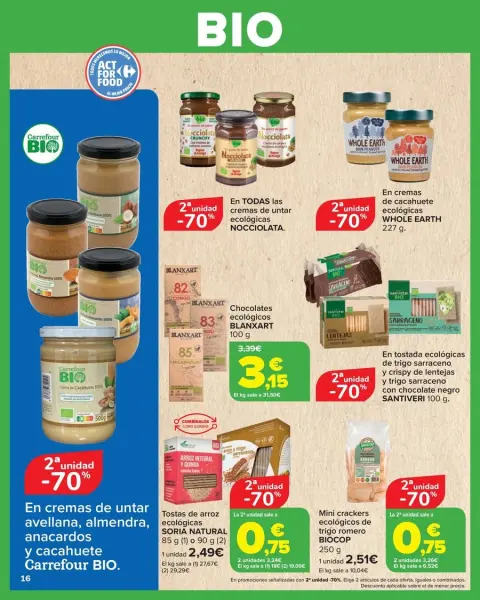 Ofertas de Carrefour España de 27 enero a 11 febrero 2026 Ofertas BIO - Página 16