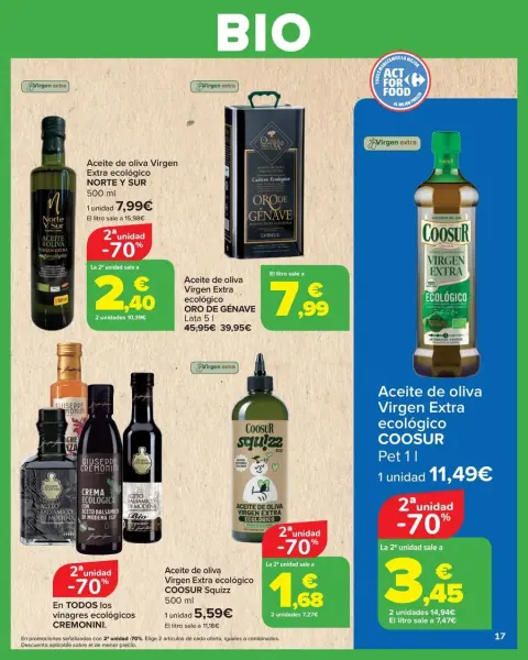 Ofertas de Carrefour España de 27 enero a 11 febrero 2026 Ofertas BIO - Página 17