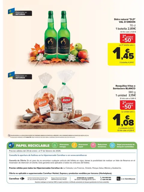 Ofertas de Carrefour España de 29 enero a 17 febrero 2026 CARNAVAL ASTURIAS - Página 8