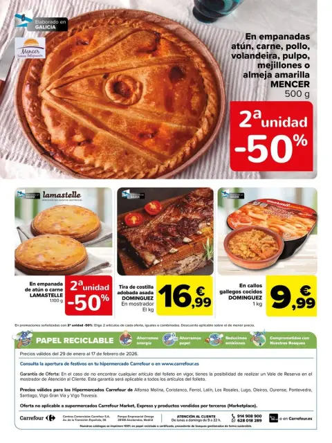 Ofertas de Carrefour España de 29 enero a 17 febrero 2026 CARNAVAL GALICIA - Página 13