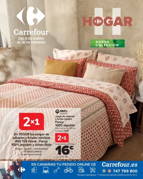 Ofertas de Carrefour España de 9 enero a 18 febrero 2026 HOGAR Ofertas - Página 1