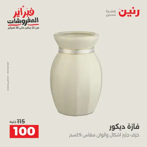عروض رنين مصر من 3 حتى 4 فبراير 2026 عروض قطع الديكور - صفحة 35