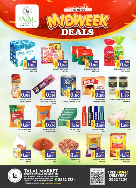 Offres Marché Talal Bahrein de 3 à 4 février 2026 Offres de milieu de semaine - Page 1