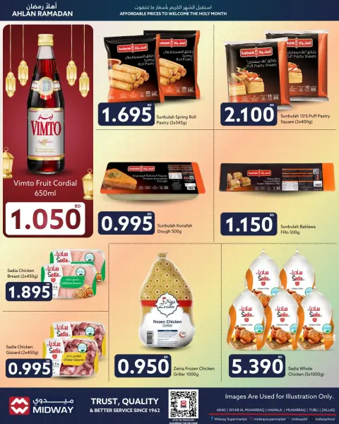Ofertas de supermercado Midway Bahréin de 3 a 15 febrero 2026 Ofertas de Ramadán de Ahlan - Página 3
