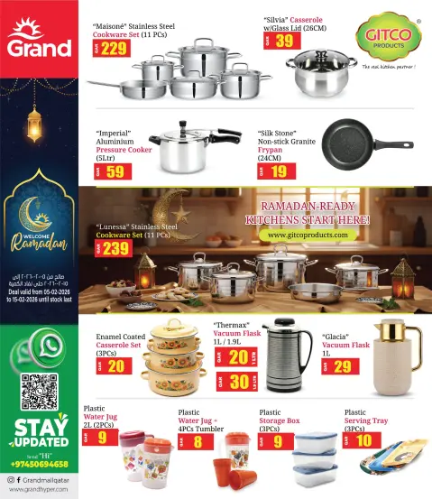 Grand Hypermarket Qatar Offers from 5 to 15 February 2026 Welcome Ramadan Offers - Page 16