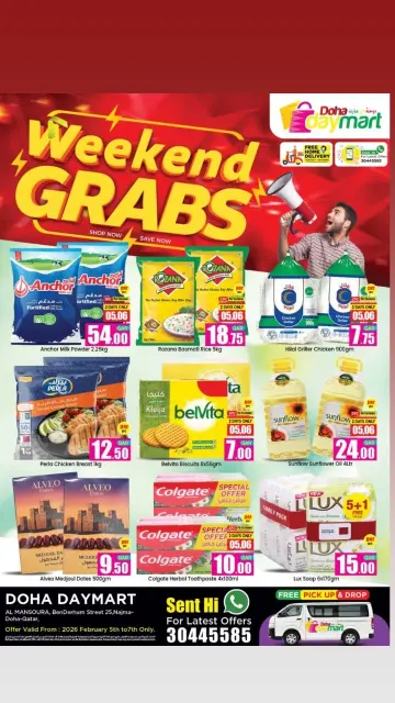 Ofertas de Doha Day mart Katar de 5 a 7 febrero 2026 Ofertas de fin de semana - Página 1