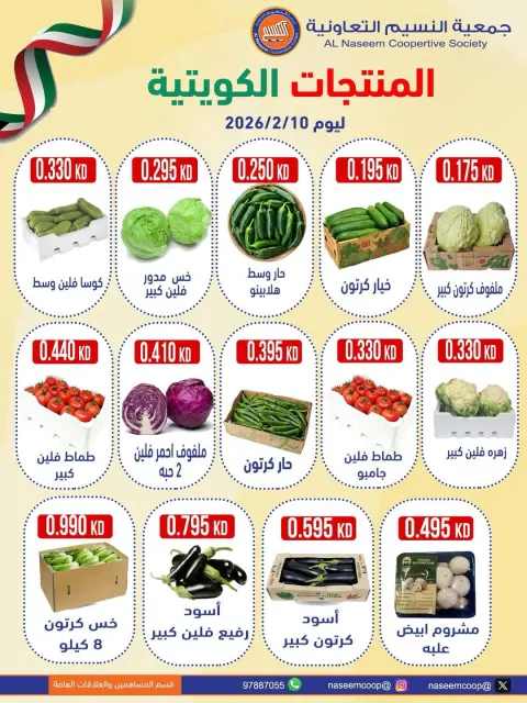 Naseem co-op Kuwait Offers Tuesday 10 February Kuwaiti product offers - Page 1