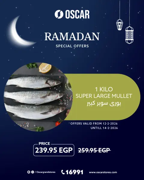 Offres Oscar Grands Magasins Egypte de 12 à 14 février 2026 Offres week-end - Page 1