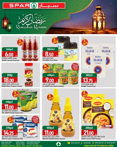 Offres SPAR Qatar de 18 à 25 février 2026 Offres Ramadan Kareem - Page 9