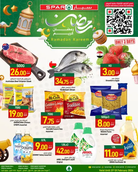 Offres SPAR Qatar de 18 à 25 février 2026 Offres Ramadan Kareem - Page 1