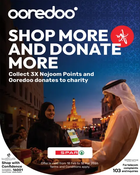 Offres SPAR Qatar de 26 février à 4 mars 2026 Offres Ramadan Kareem - Page 36