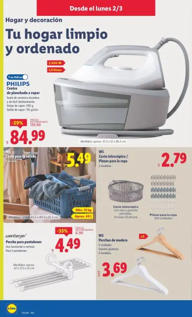 Ofertas de Lidl España de 2 a 8 marzo 2026 Ofertas de bazar - Página 8