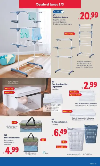 Ofertas de Lidl España de 2 a 8 marzo 2026 Ofertas de bazar - Página 11