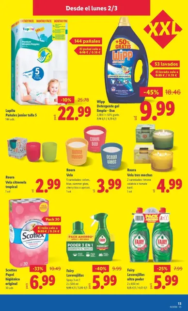 Ofertas de Lidl España de 2 a 8 marzo 2026 ofertas semanales - Página 25