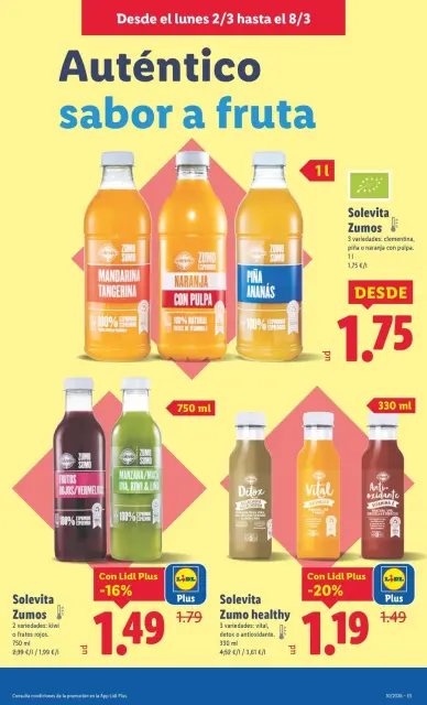 Ofertas de Lidl España de 2 a 8 marzo 2026 ofertas semanales - Página 17