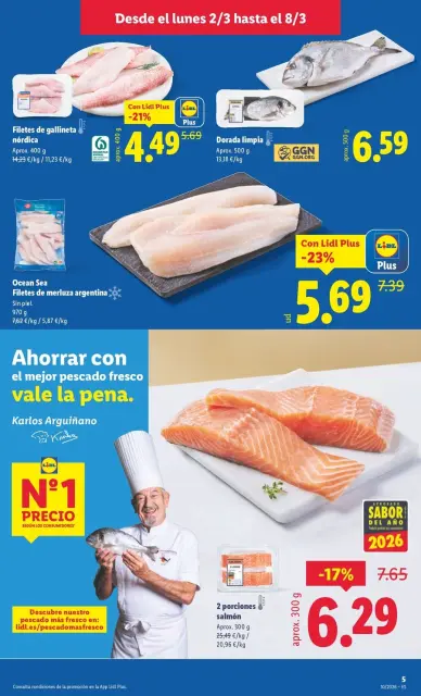 Ofertas de Lidl España de 2 a 8 marzo 2026 ofertas semanales - Página 5