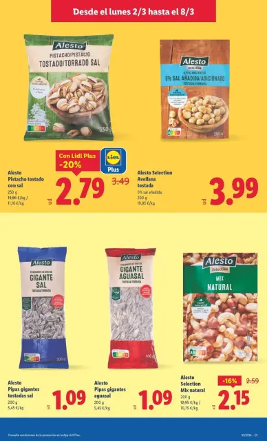 Ofertas de Lidl España de 2 a 8 marzo 2026 ofertas semanales - Página 15