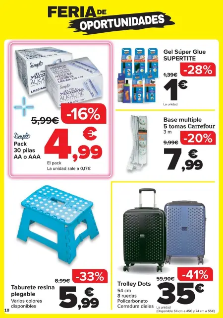 Ofertas de Carrefour España de 19 febrero a 11 marzo 2026 BAZAR - CASA HOGAR - Página 10