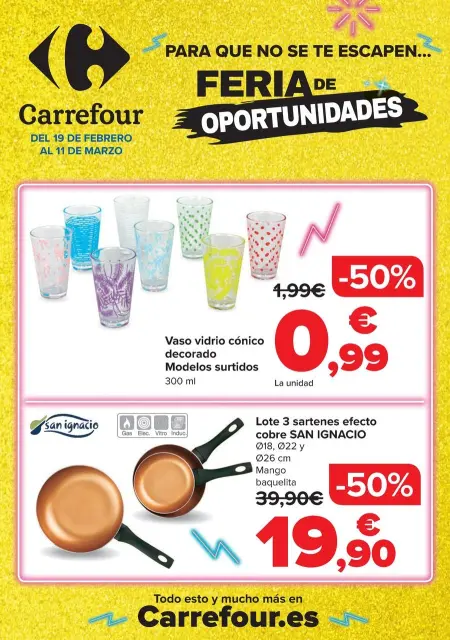 Ofertas de Carrefour España de 19 febrero a 11 marzo 2026 BAZAR - CASA HOGAR - Página 1