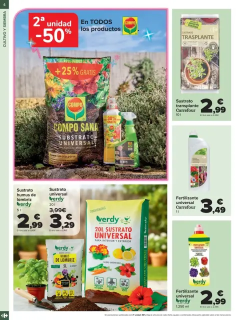 Ofertas de Carrefour España de 19 febrero a 12 marzo 2026 Ofertas Jardín - Página 4