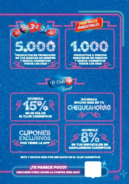 Ofertas de Carrefour España de 25 febrero a 11 marzo 2026 50% QUE VUELVE + 3x2 Ofertas - Página 3
