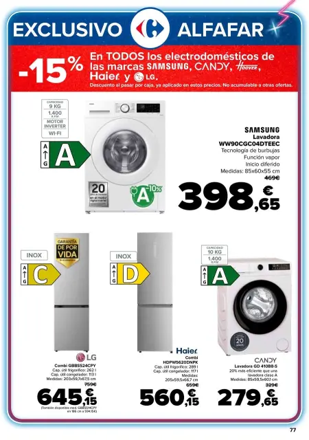 Ofertas de Carrefour España de 25 febrero a 11 marzo 2026 50% QUE VUELVE + 3x2 Ofertas - Página 77
