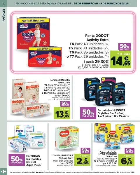 Ofertas de Carrefour España de 25 febrero a 23 marzo 2026 Ofertas BEBE - Página 6