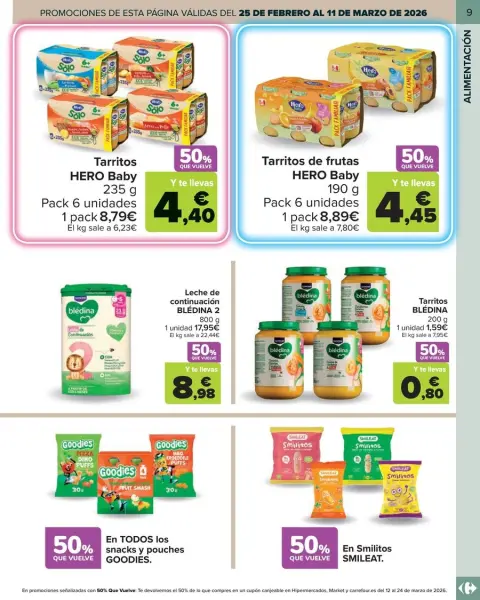 Ofertas de Carrefour España de 25 febrero a 23 marzo 2026 Ofertas BEBE - Página 9