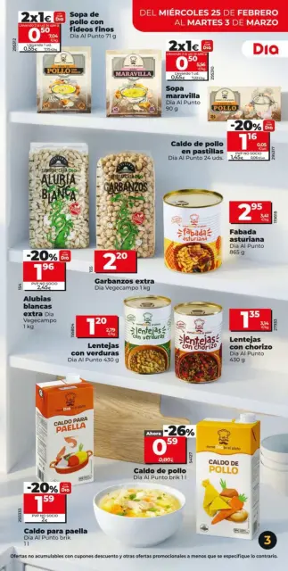 Ofertas de Dia España de 25 febrero a 3 marzo 2026 Nuevas Ofertas - Página 3